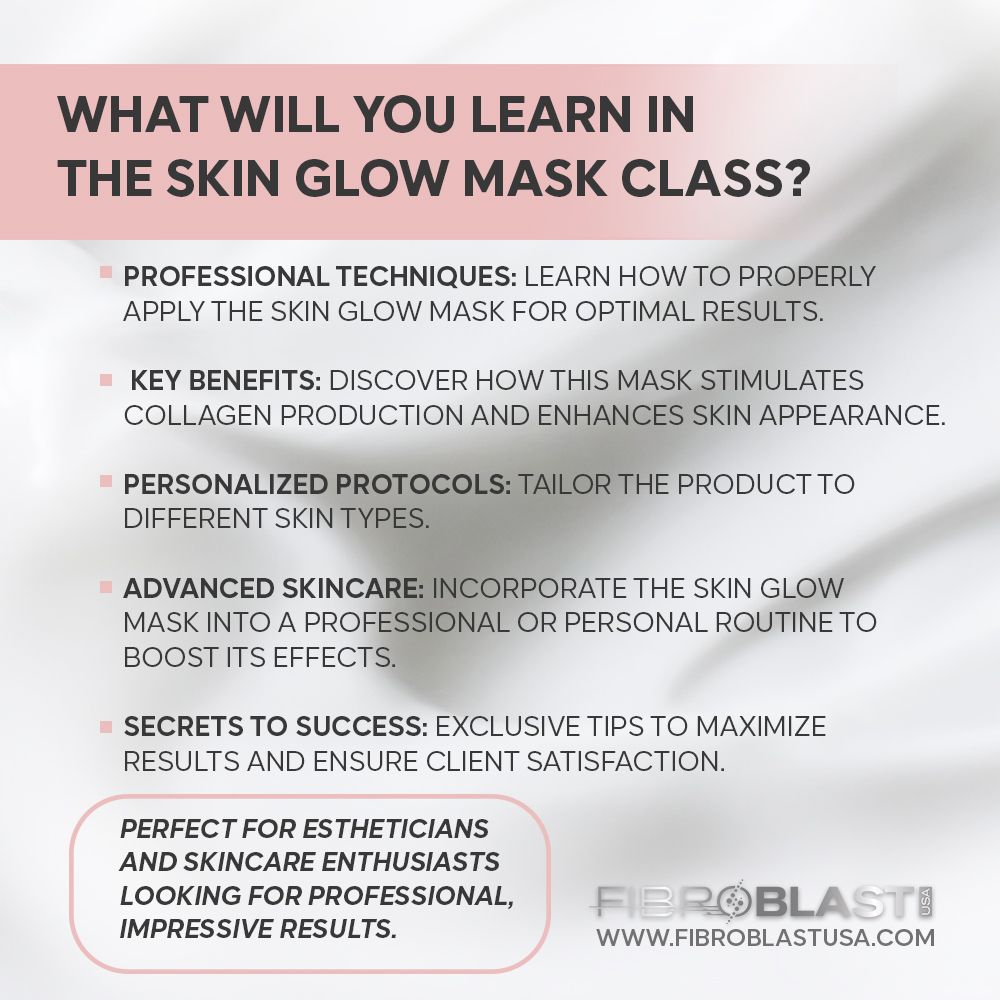 Webinar Skin Glow Mask